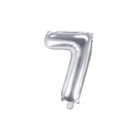 Balão Número 7 Foil 35 cm