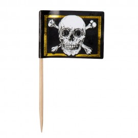 24 bandeira de pirata. 7 cm