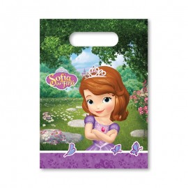 6 Sacos para Gomas Princesa Sofia