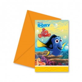 6 Convites À Procura de Dory