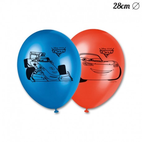 8 Balões de Cars 28 cm