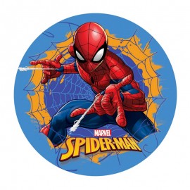 Disco Bolacha para Tarta Spiderman 20Cm