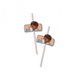 6 Palhinhas Medalhão Dr Brinquedos