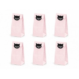 6 sacos de gato