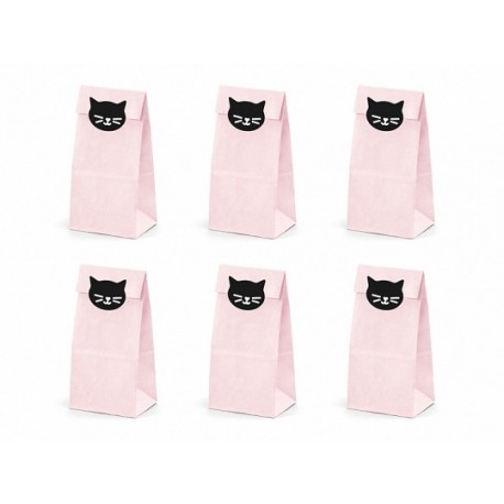 6 sacos de gato