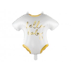 Balão Hello Baby Folha
