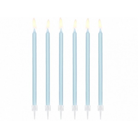 12 velas consecutivas para aniversários