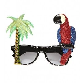 Parrot de óculos tropicais