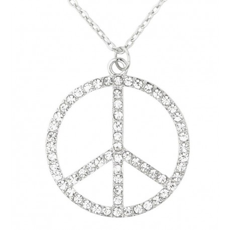 Colar hippie strass