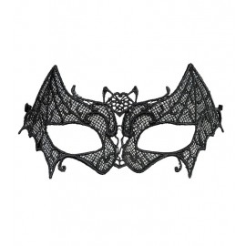 Máscara de morcego de renda