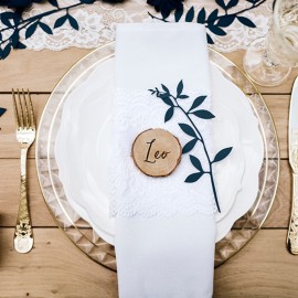 9 Ramos com Folhas Decorativas