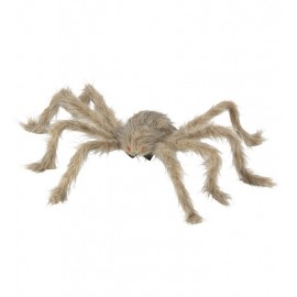 Aranha de pelúcia moldável 45 cm