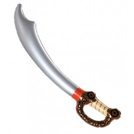 Espada de pirata inflável 75 cm