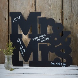Letras para Casamento de Quadro Mr & Mrs
