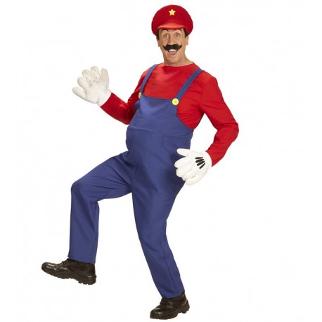 Fato de Encanador Mario para Homem