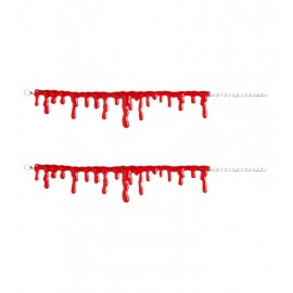 Conjunto de 2 pulseiras de sangue
