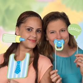 10 Acessórios para Photo Booth Baby Shower