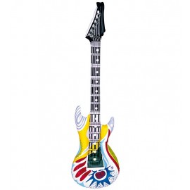 Guitarra funky inflável 105 cm