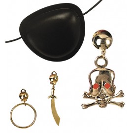 Conjunto de piratas variado