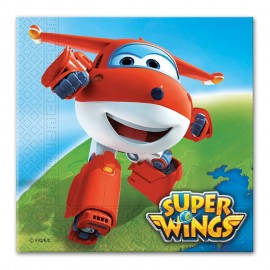 20 Guardanapos Super Wings 33 cm