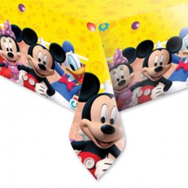 Toalha de Mesa Mickey Mouse Plástico 120 x 180 cm