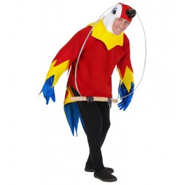 Costume de Papagallo no pedestal adulto