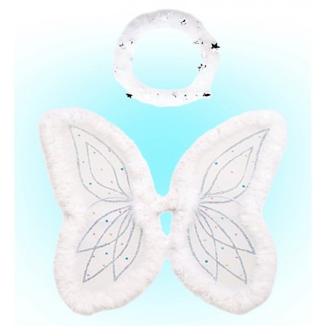 Conjunto de anjo brilhante