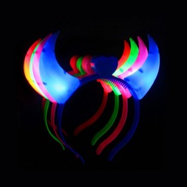 Cuernos Led com Luz