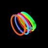 Comprar pulseras fluorescentes baratas Unicolor (100 uds)