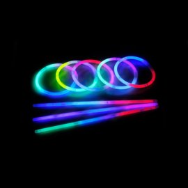 Pulseiras Luminosas Tricolor (100 uds)