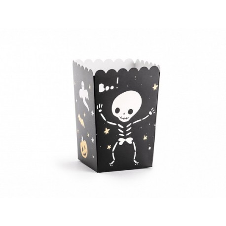 6 caixas boo boo 7 x 7 x 12,5 cm