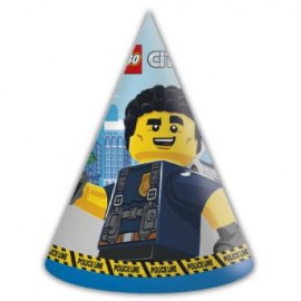 6 chapéus da cidade de Lego