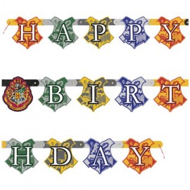 Guirnalda Harry Potter feliz aniversário
