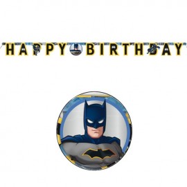 Guirlanda Batman Happy Birthday