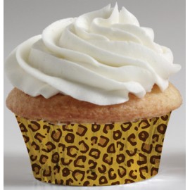 100 Cápsulas Muffin Leopardo