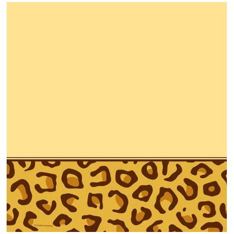 Mantel de Plástico Leopardo 137 x 274 cm