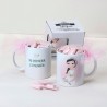 Taza Comunió Nena Romàntica 7 Caramelos