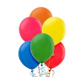 Balões Redondos de Látex 27 cm