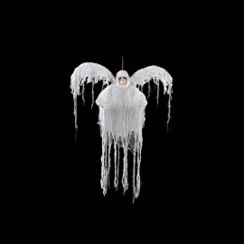 Fantasma Blanco con Luz Multicolor y Alas