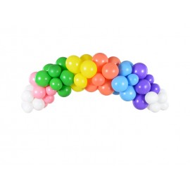 Balões multicoloridos de 200 cm