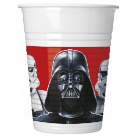 8 Copos Star Wars VIII 200 ml