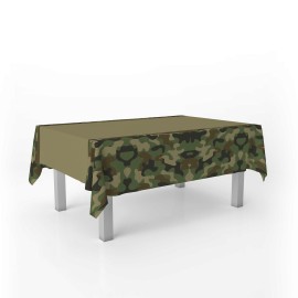 Toalha de mesa de camuflagem