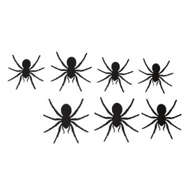 12 aranhas decoração