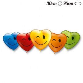 Balões Coração Piscadela 30 cm