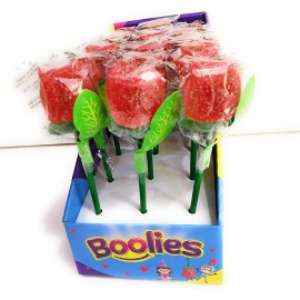 18 Caramelos Boolies Rosas Geléia