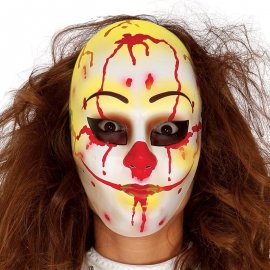 Máscaras de palhaços para um aterrador Halloween