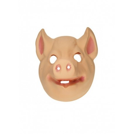 Máscara Cerdo de Plástico