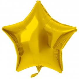 Globo forma Estrella Foil 46 cm