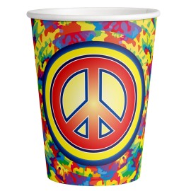 8 Copos Hippie 266 ml