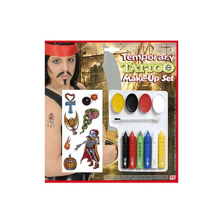 Kit Maquillaje Tatuaje Temporal